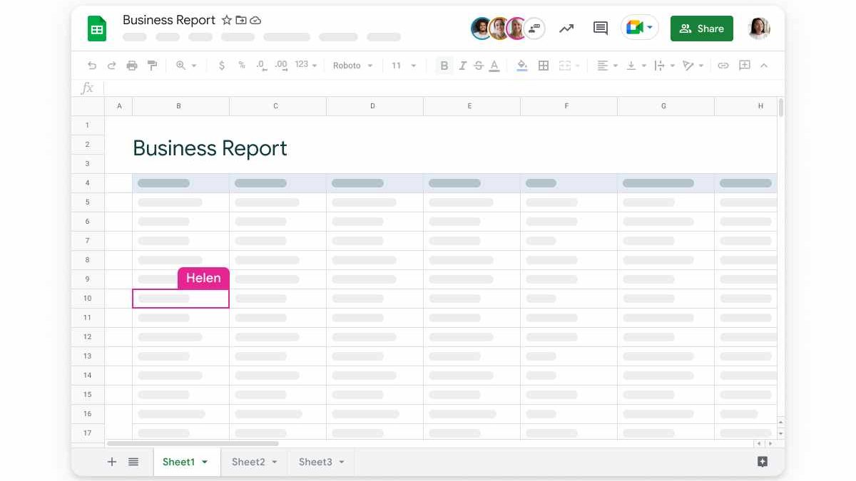 google Sheets