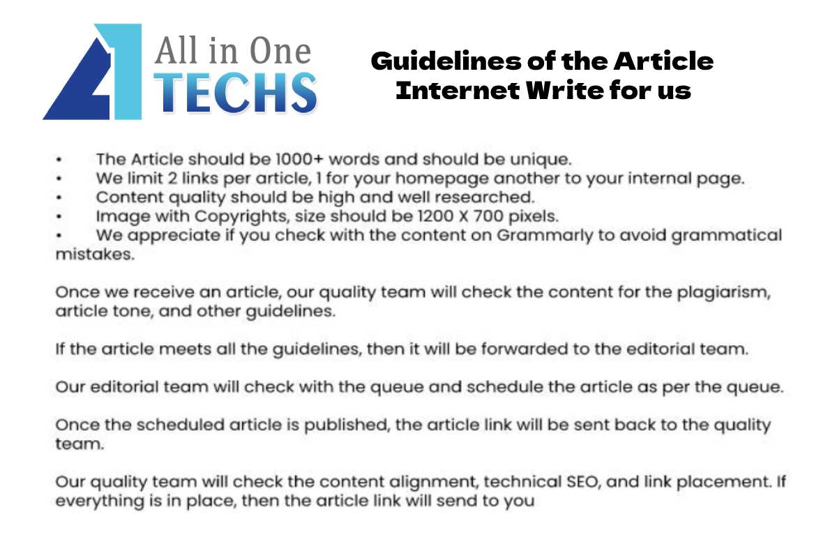 Guidelines - Internet