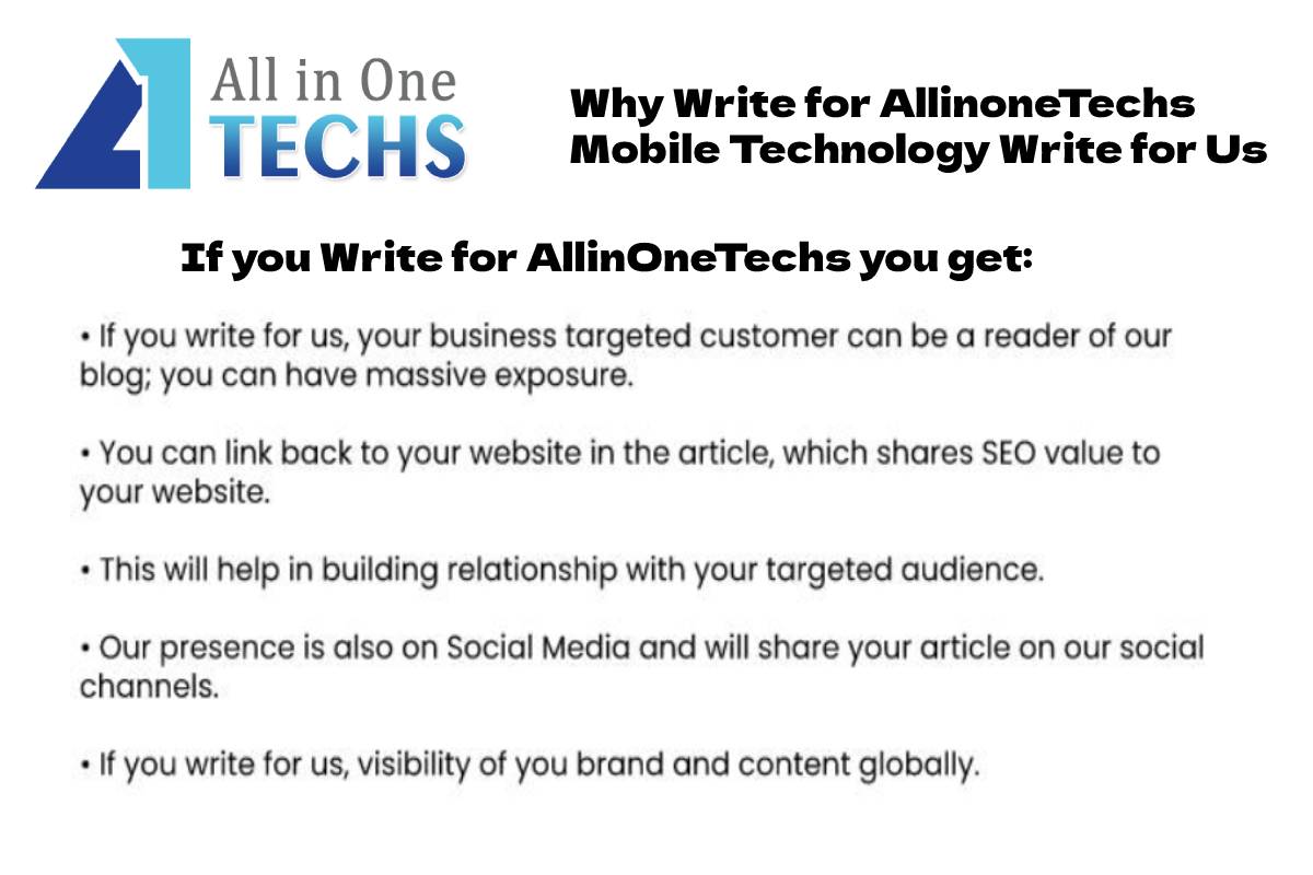 Why Write for Us Mobile Technology