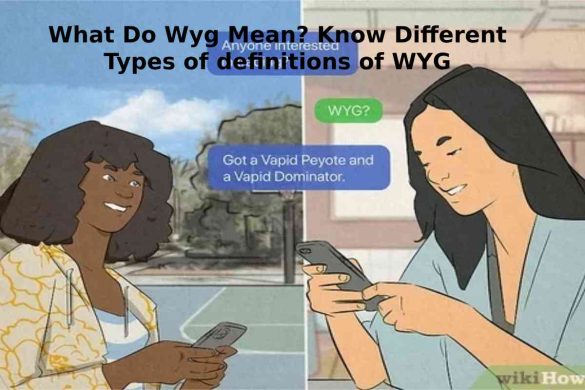 What Do Wyg Mean? Know Different Types of definitions of WYG