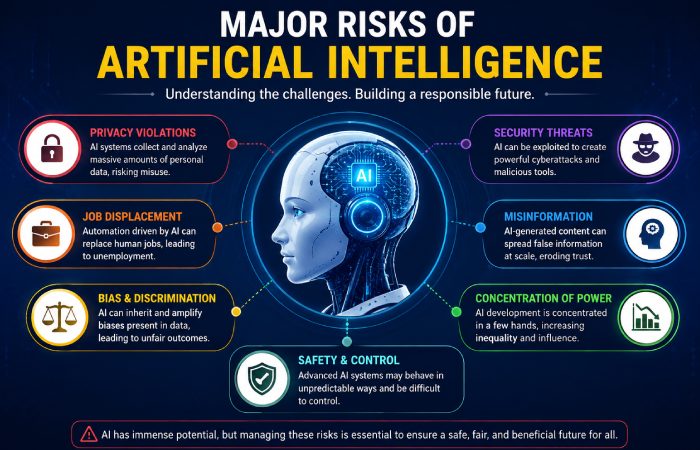 Major Risks of Artificial Intelligence