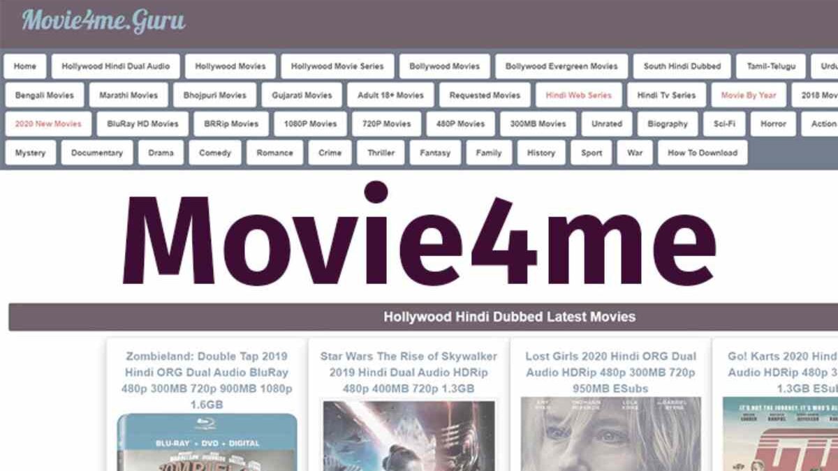 Movie4me: Free Movie Download Website